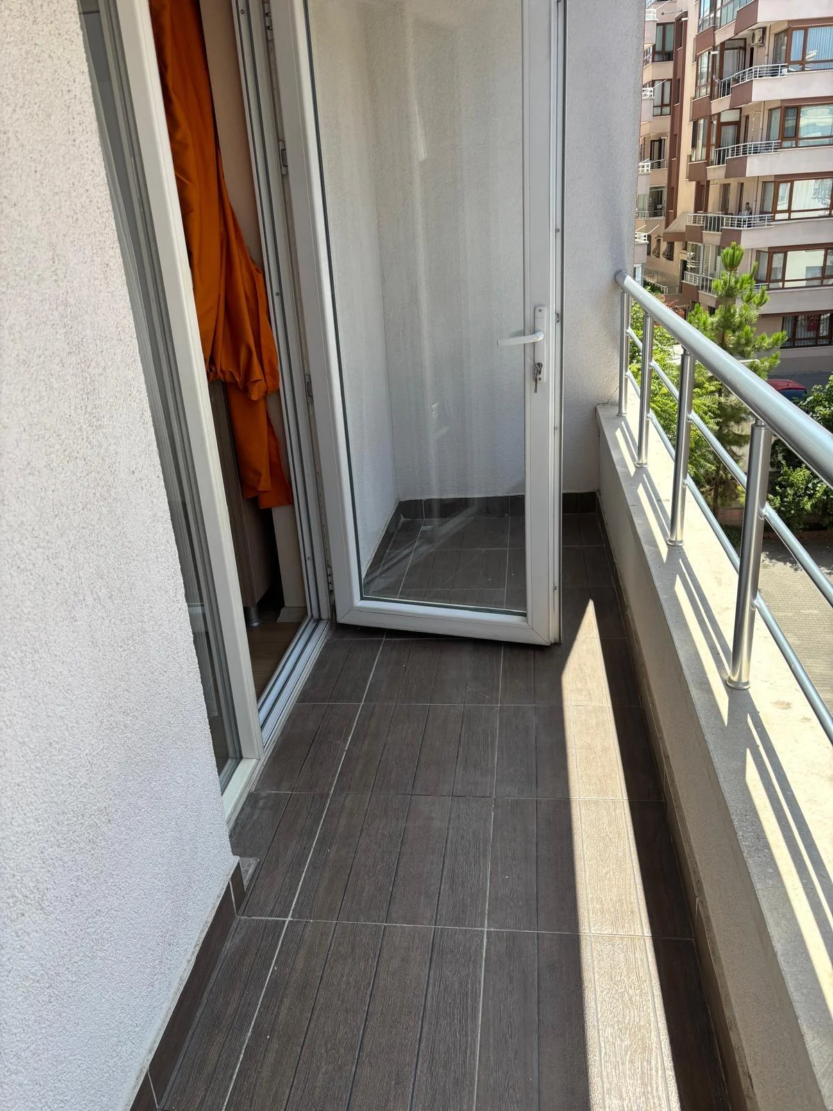 Odalara ait balkon görünümü