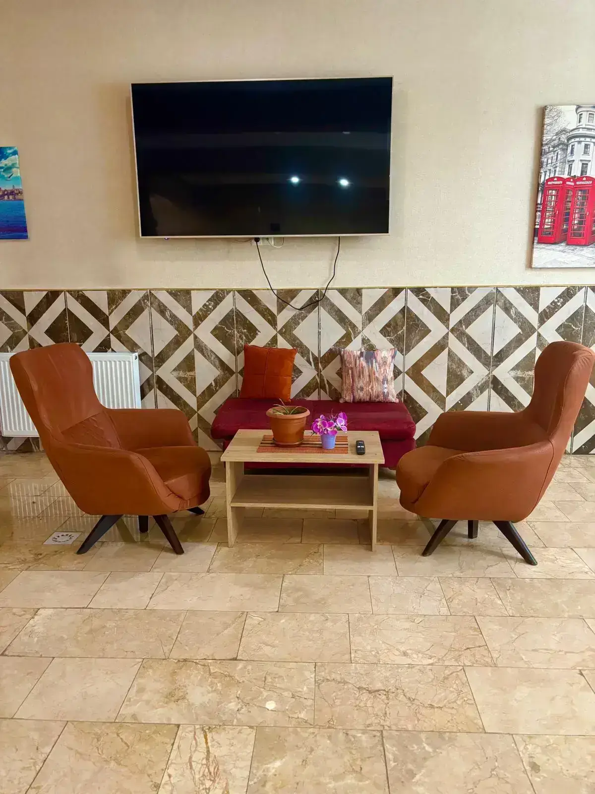 Televizyonlu Dinlenme Alanı